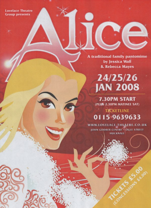 Alice in Wonderland poster