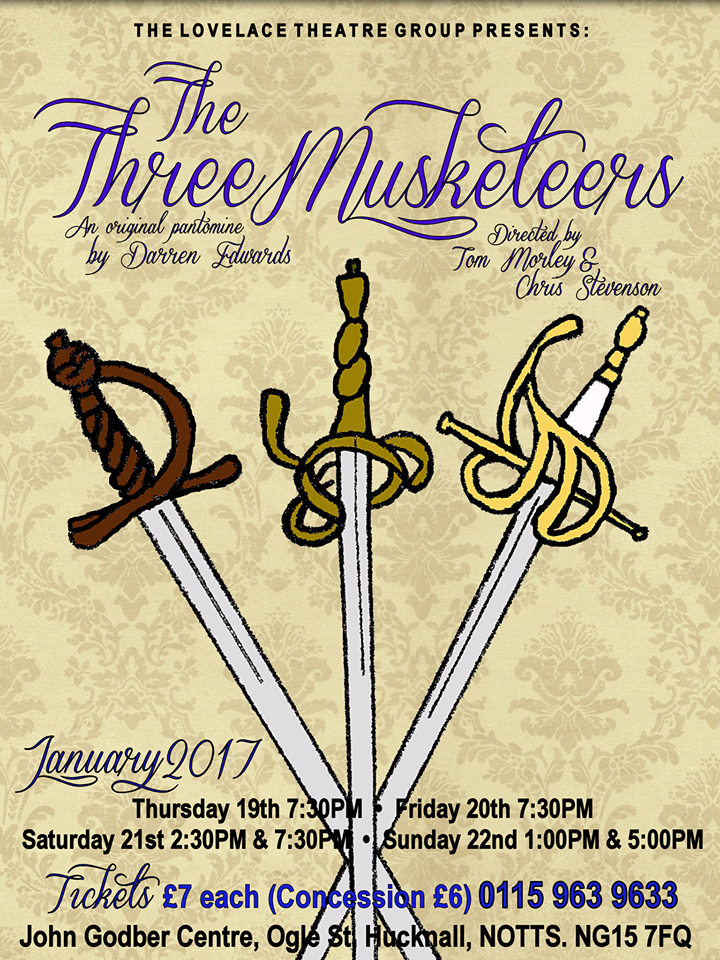 The Three Musketeers poster