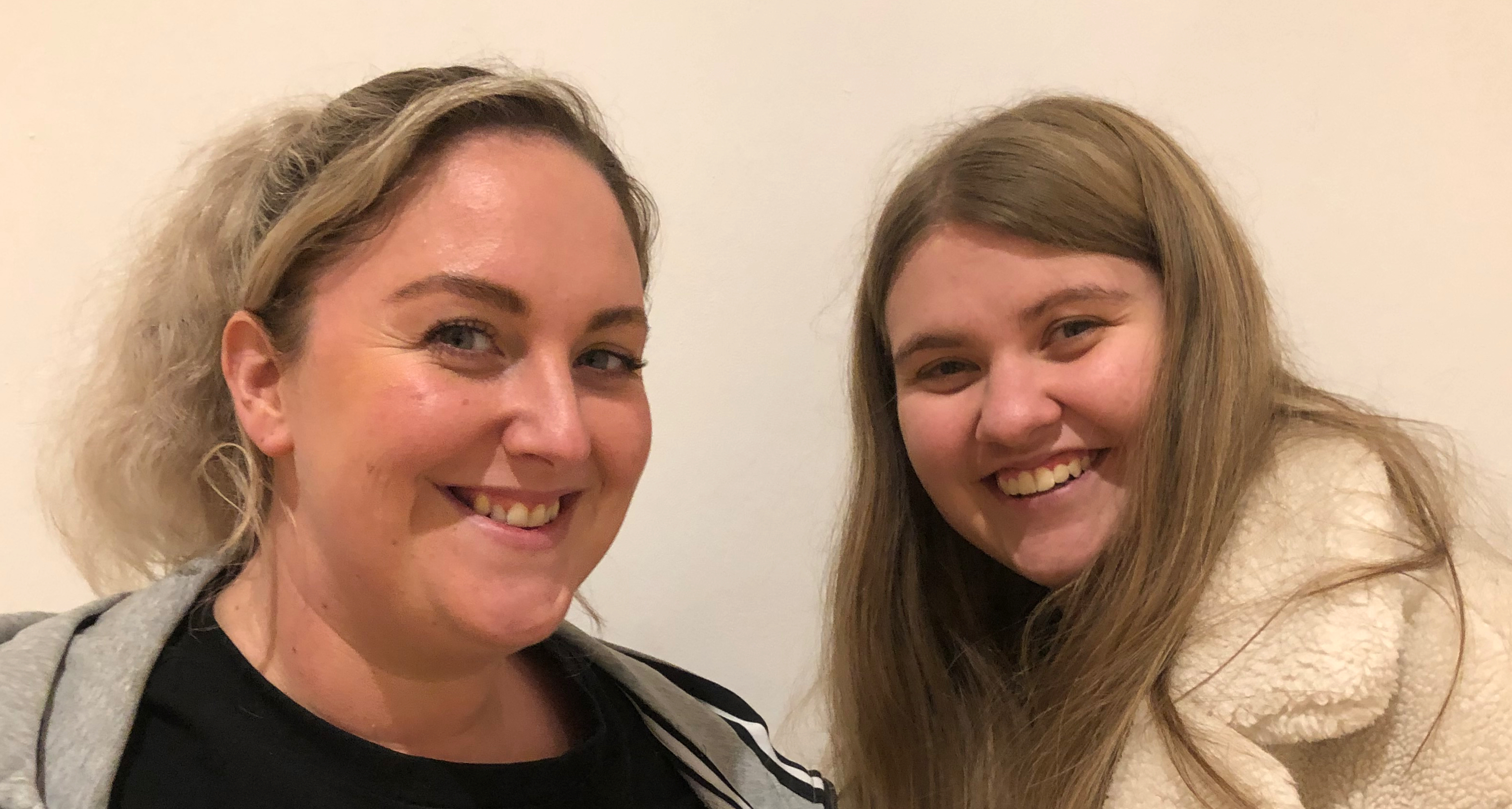 Bec Turner and Sian Crossland